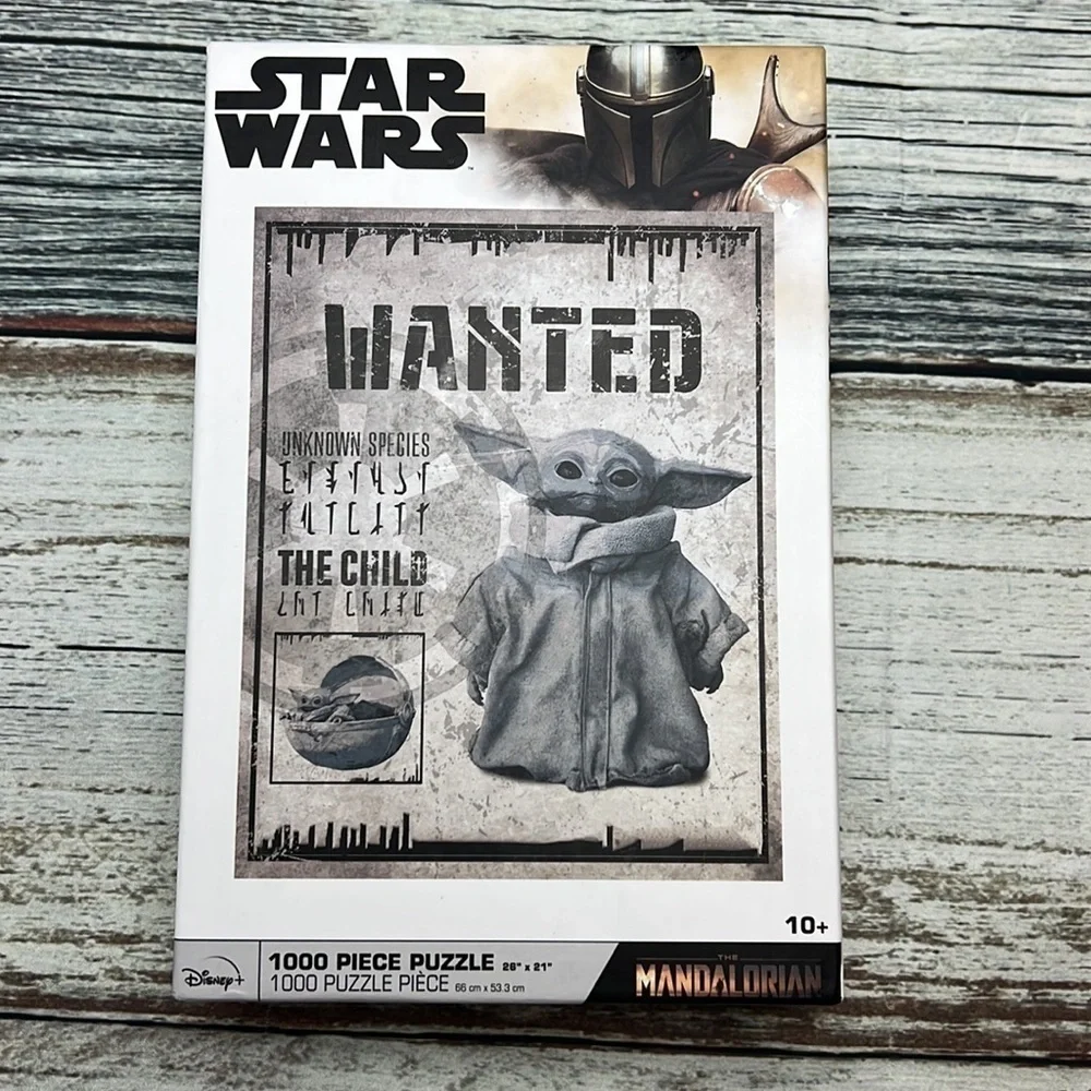 Disney Star Wars The Wanted Unknown Species The Child 1000-Piece Puzzle